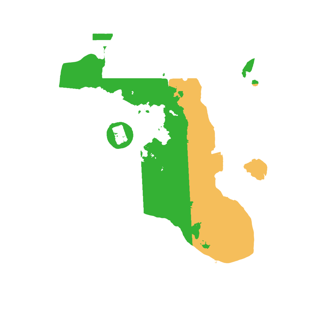 Biome Rust Map: Procedural Map, Size: 1900, Seed: 6578239