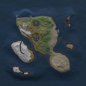 Thumbnail Rust Map: Procedural Map, Size: 1900, Seed: 6578239, 8 Monuments