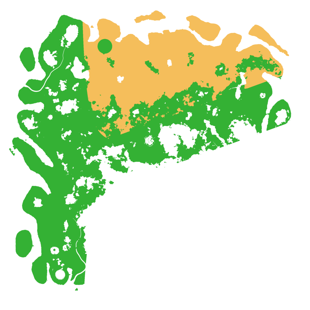 Biome Rust Map: Procedural Map, Size: 5607, Seed: 5607