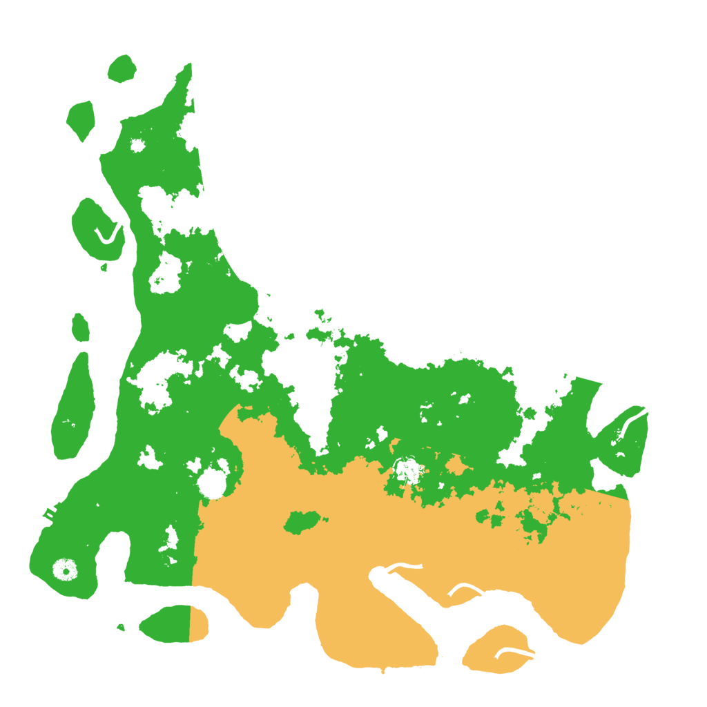 Biome Rust Map: Procedural Map, Size: 4500, Seed: 812739