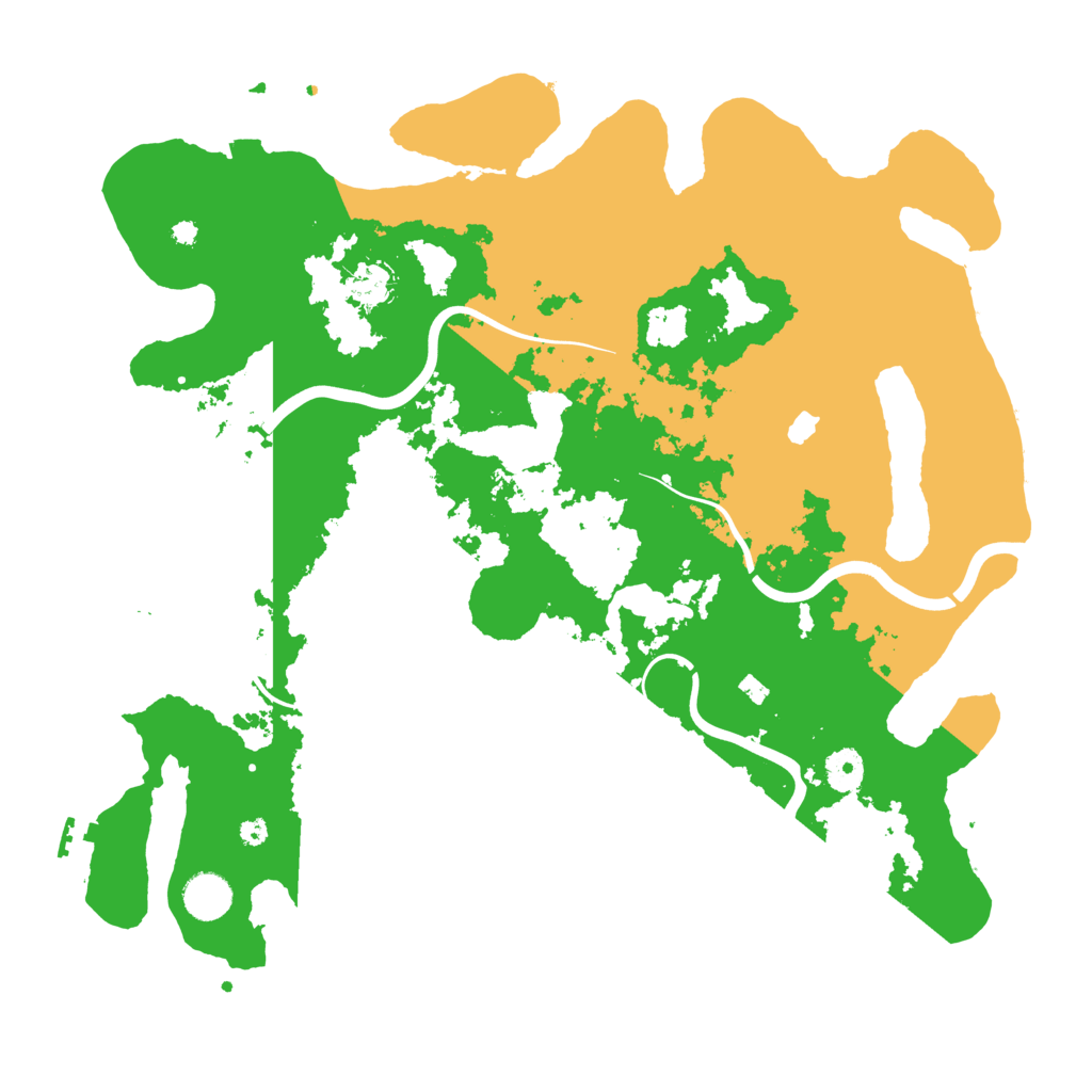 Biome Rust Map: Procedural Map, Size: 4000, Seed: 891053