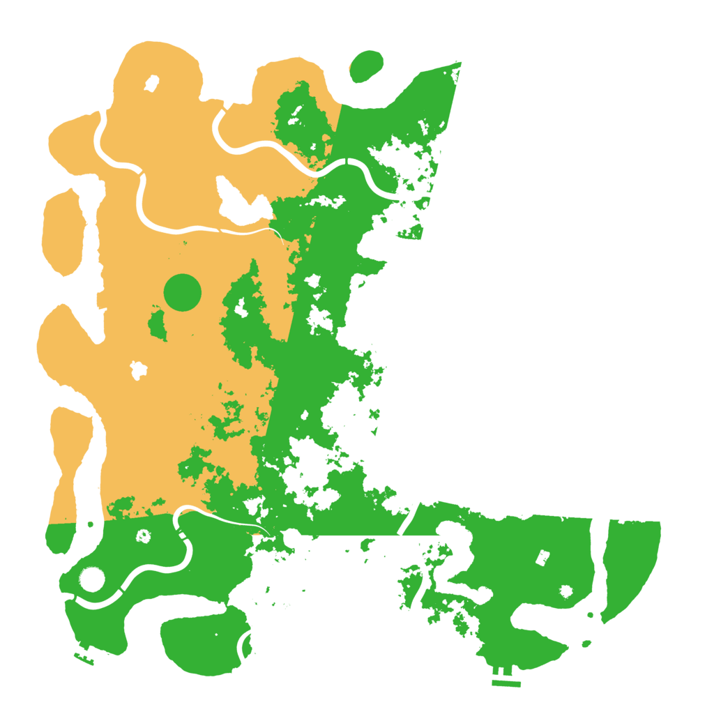 Biome Rust Map: Procedural Map, Size: 5000, Seed: 6012022