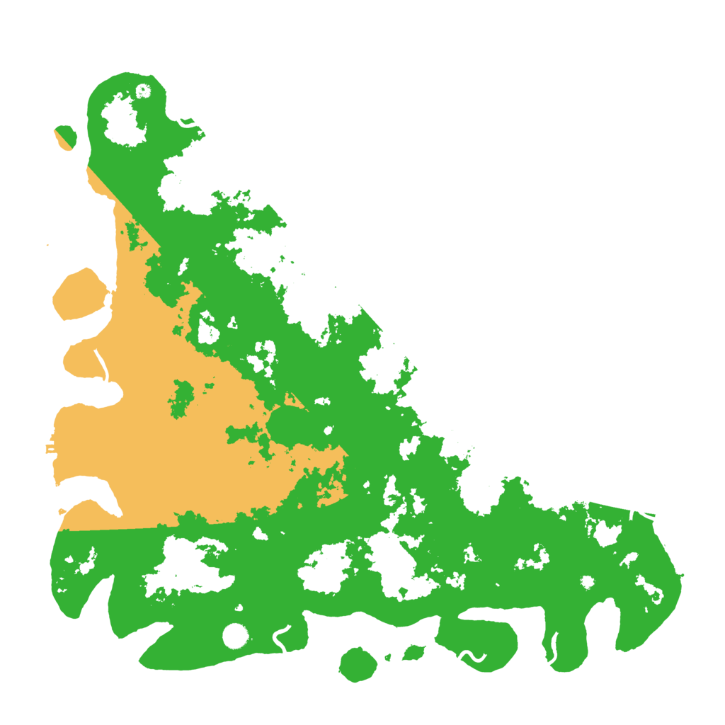 Biome Rust Map: Procedural Map, Size: 5000, Seed: 80340411