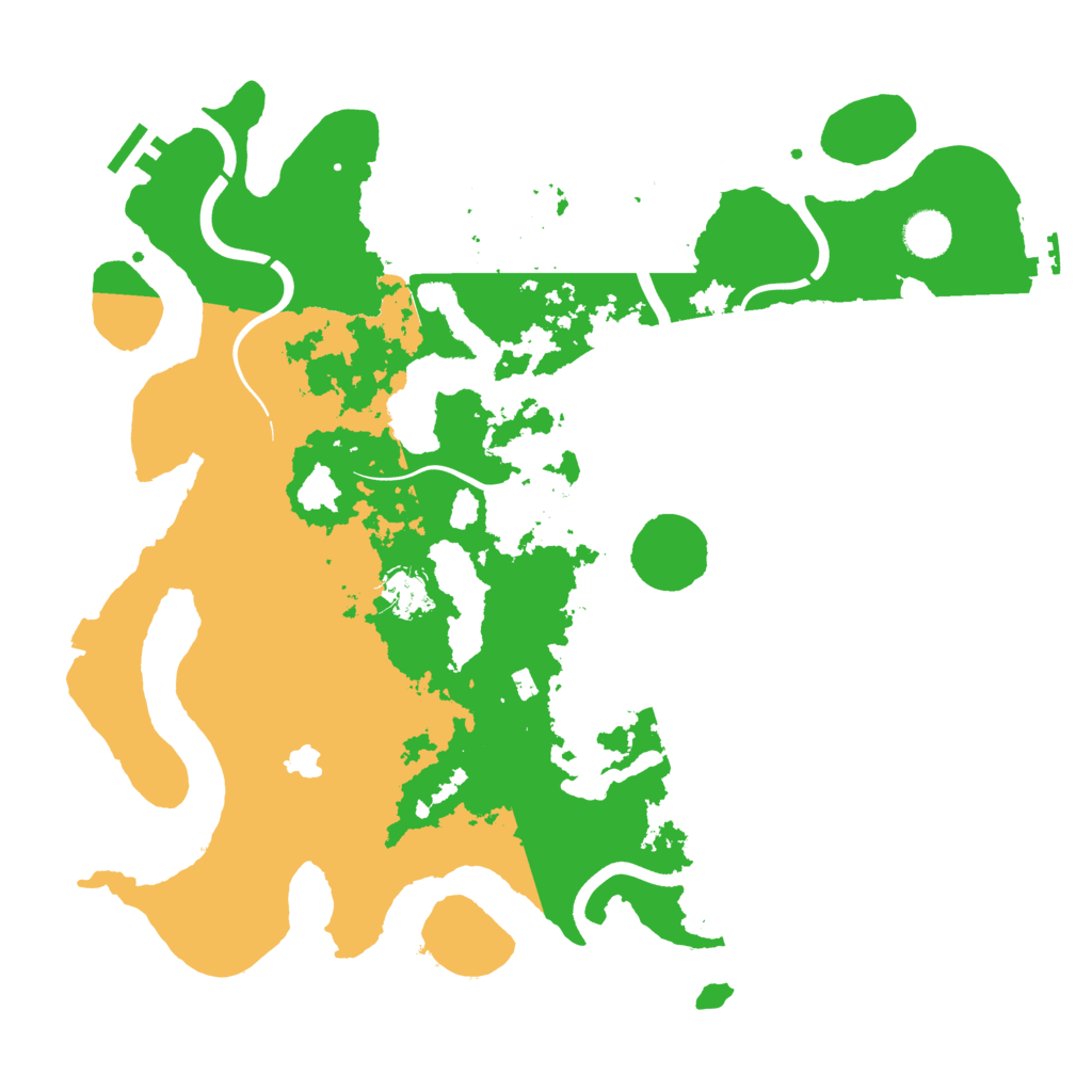 Biome Rust Map: Procedural Map, Size: 4000, Seed: 568253