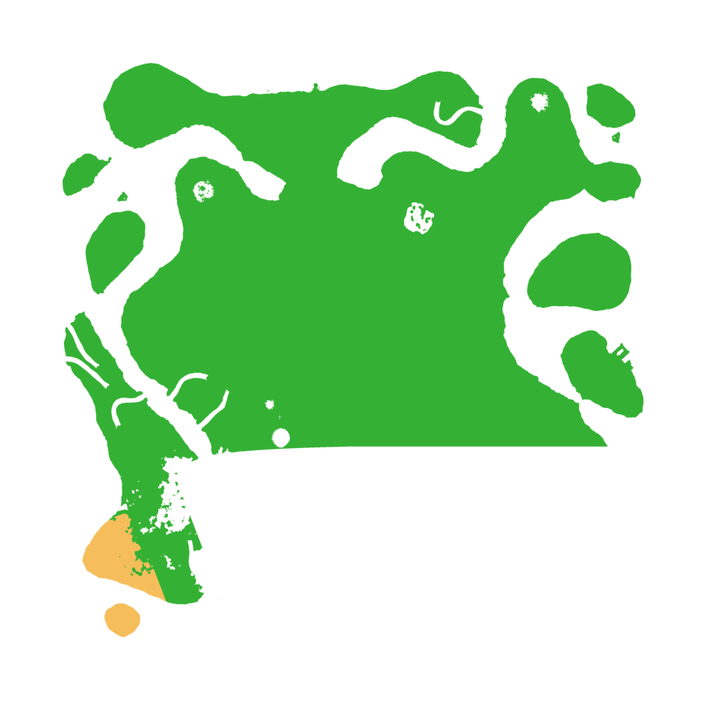 Biome Rust Map: Procedural Map, Size: 3550, Seed: 326015