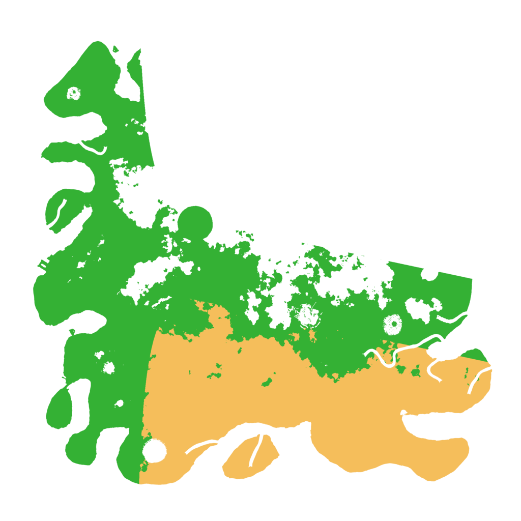 Biome Rust Map: Procedural Map, Size: 3950, Seed: 280127078