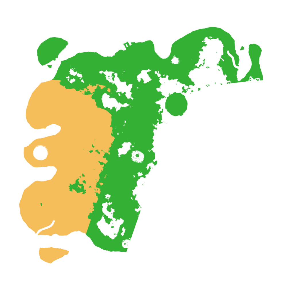 Biome Rust Map: Procedural Map, Size: 3550, Seed: 23989