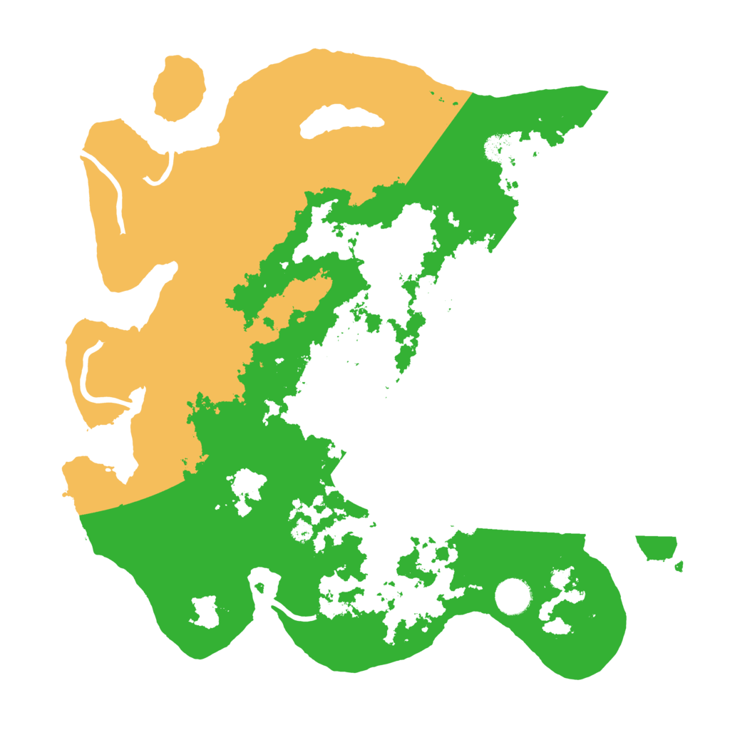 Biome Rust Map: Procedural Map, Size: 3550, Seed: 563665