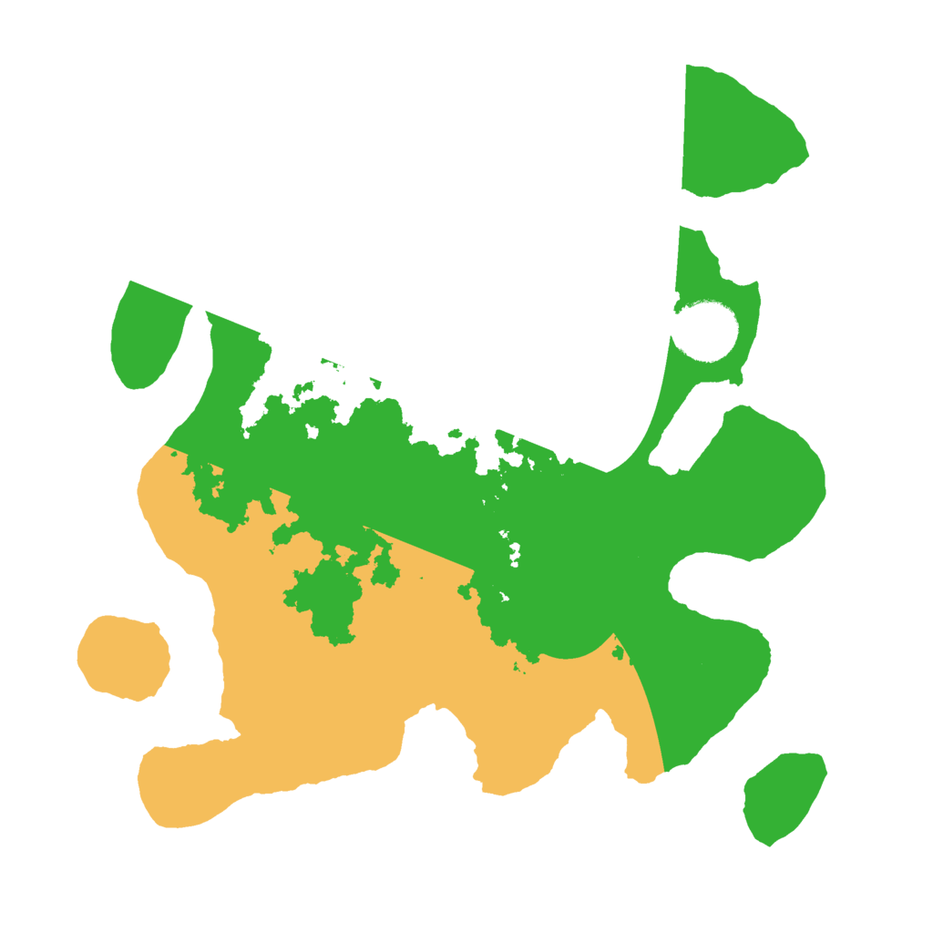 Biome Rust Map: Barren, Size: 2700, Seed: 557