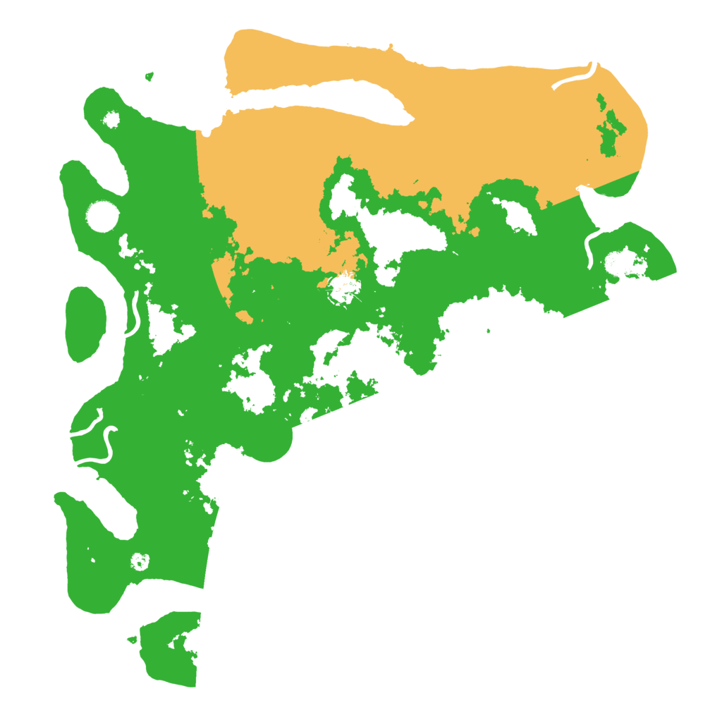 Biome Rust Map: Procedural Map, Size: 4000, Seed: 478210