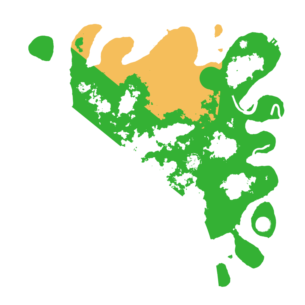 Biome Rust Map: Procedural Map, Size: 3550, Seed: 272400