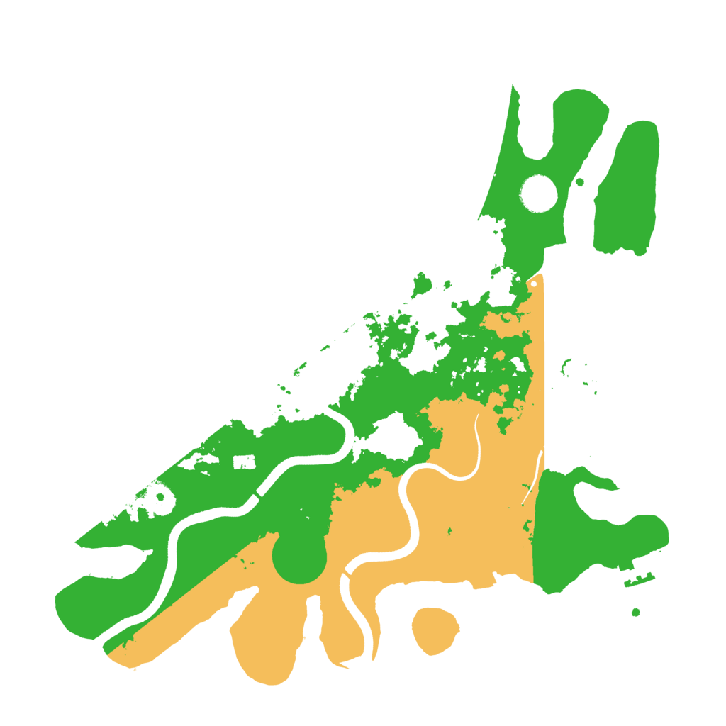 Biome Rust Map: Procedural Map, Size: 3550, Seed: 50236