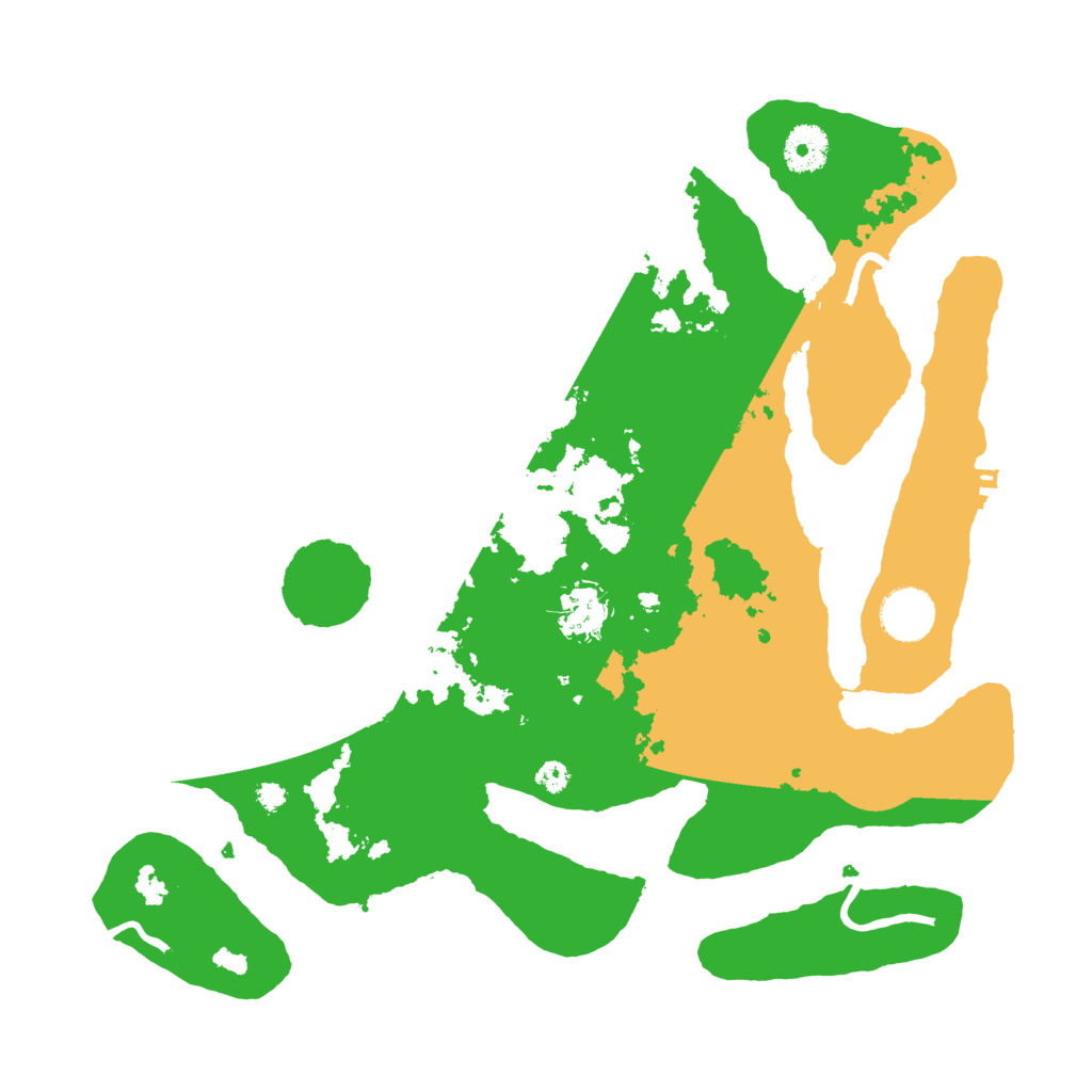 Biome Rust Map: Procedural Map, Size: 3550, Seed: 296330