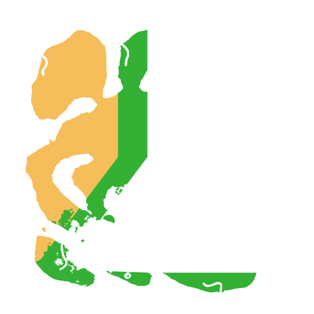 Biome Rust Map: Procedural Map, Size: 3500, Seed: 1732090498