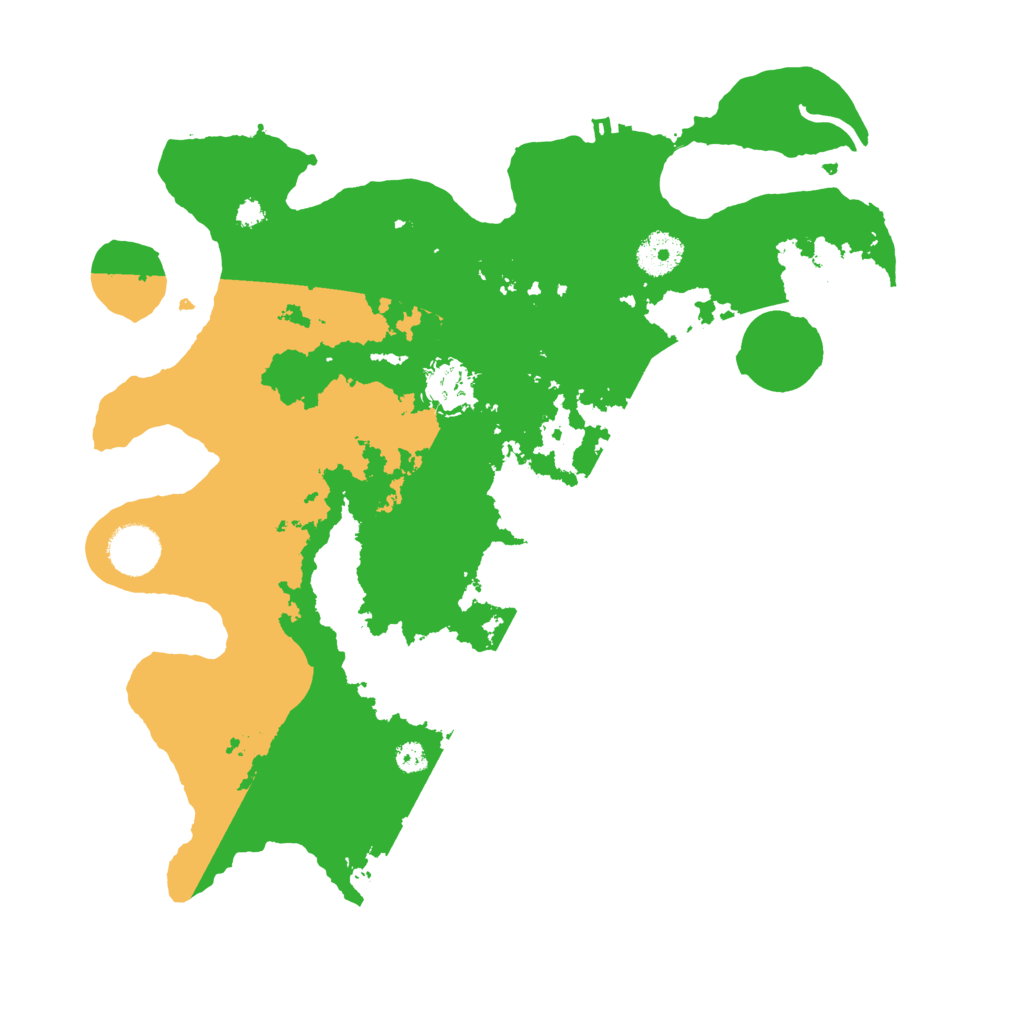 Biome Rust Map: Procedural Map, Size: 3500, Seed: 589547271