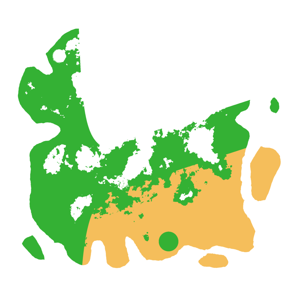 Biome Rust Map: Barren, Size: 4000, Seed: 1234321