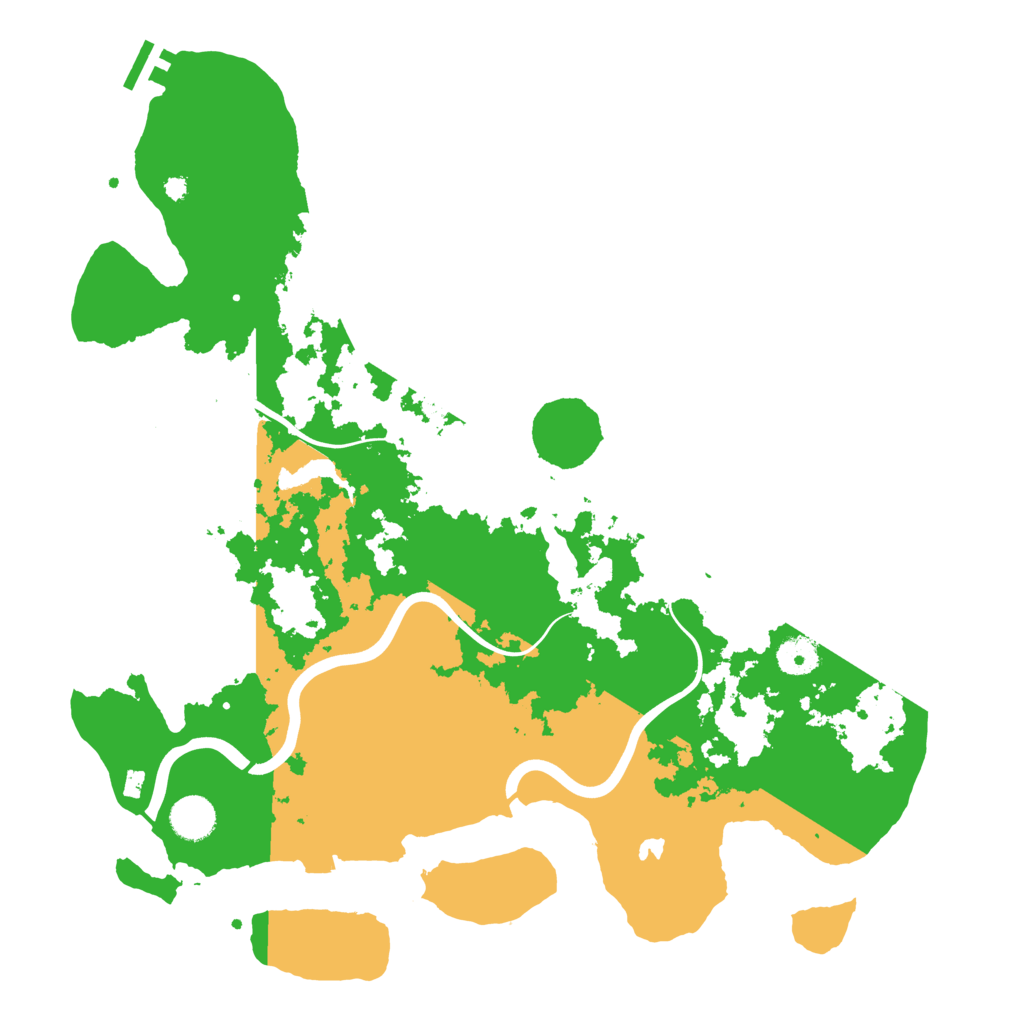 Biome Rust Map: Procedural Map, Size: 4000, Seed: 762602