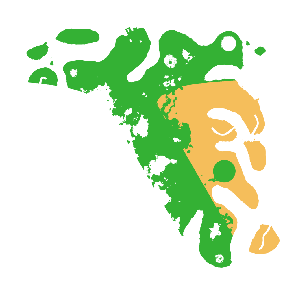 Biome Rust Map: Procedural Map, Size: 3500, Seed: 1085110165