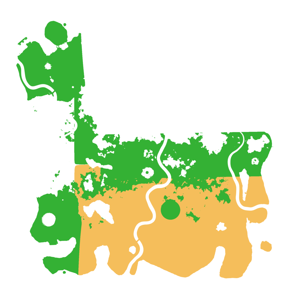Biome Rust Map: Procedural Map, Size: 4050, Seed: 13763490
