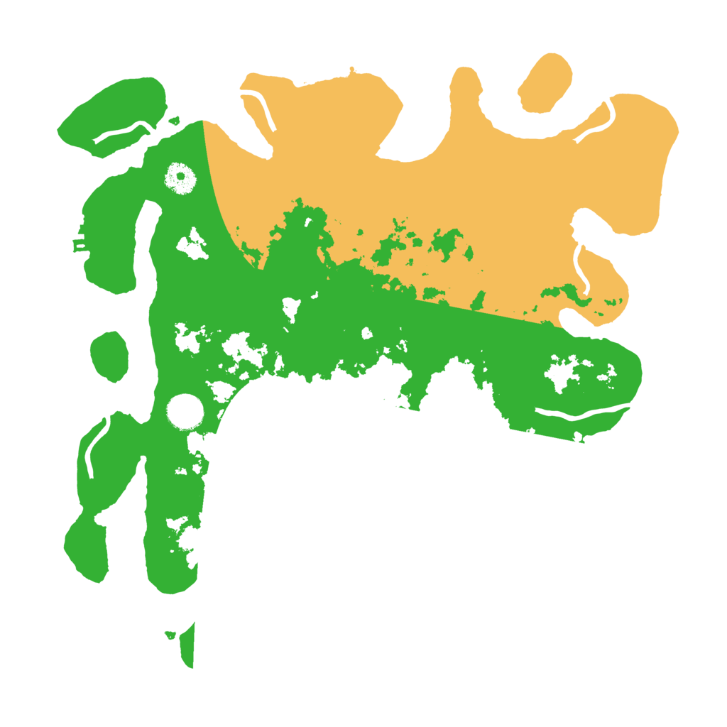 Biome Rust Map: Procedural Map, Size: 3550, Seed: 183684