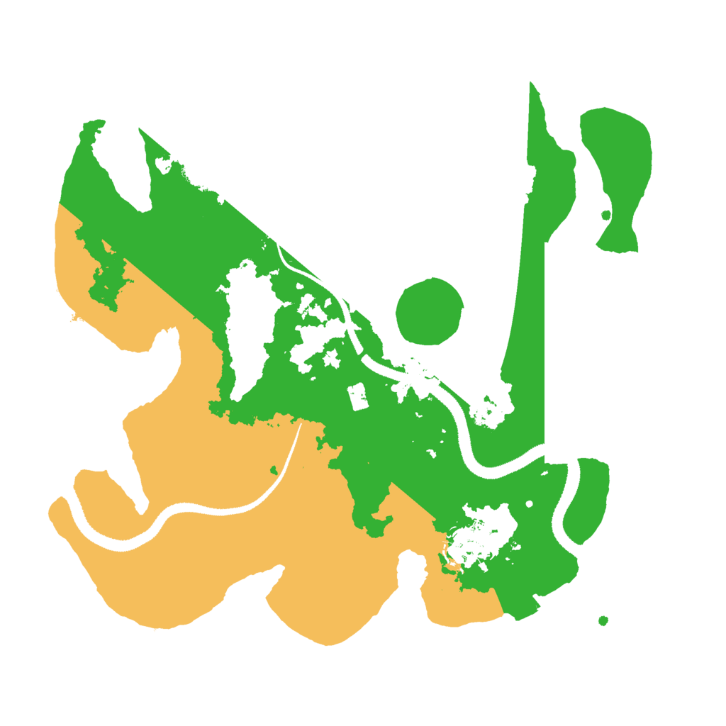 Biome Rust Map: Procedural Map, Size: 3000, Seed: 263