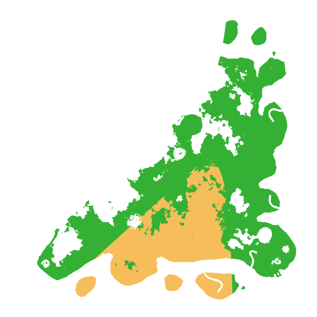 Biome Rust Map: Procedural Map, Size: 4000, Seed: 272325