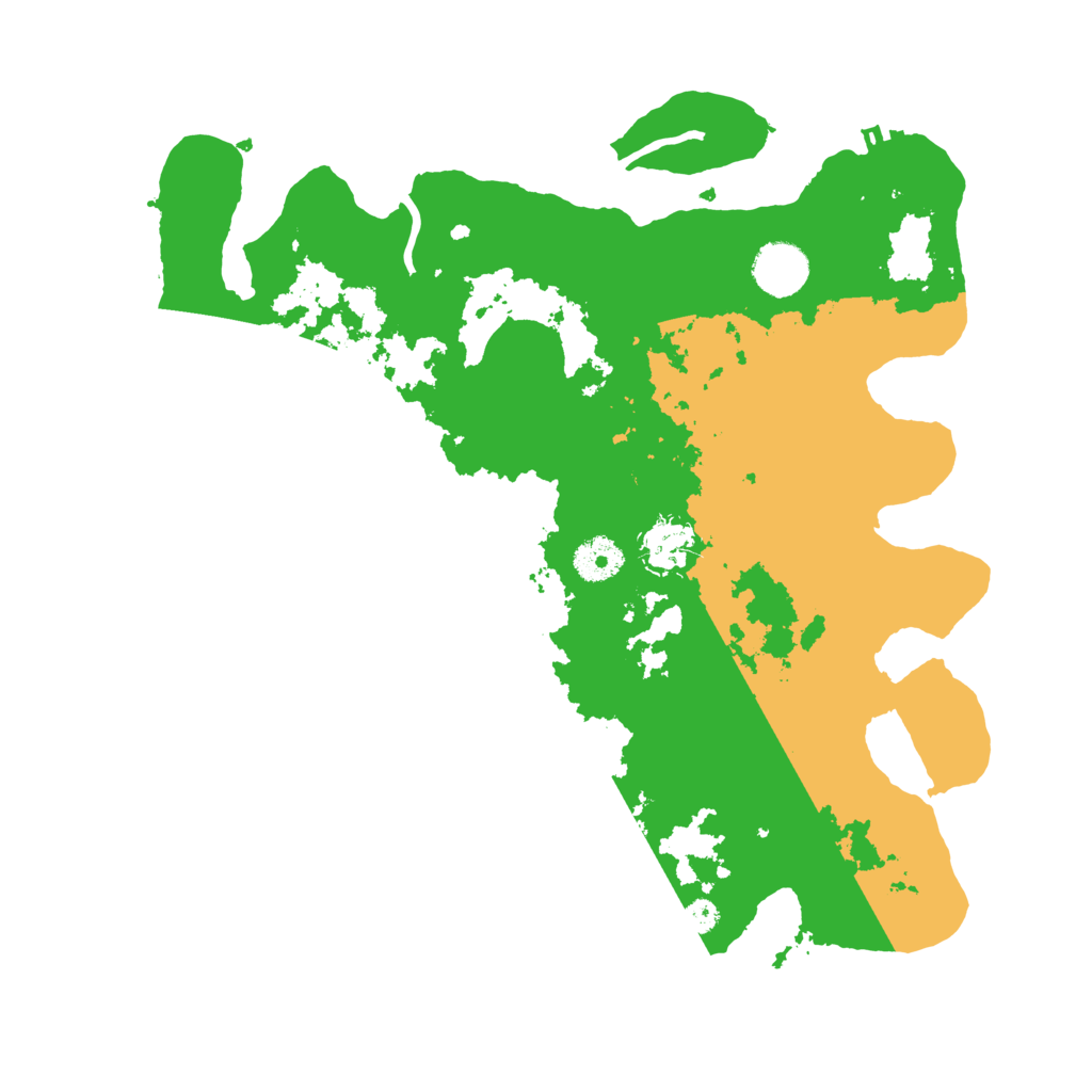 Biome Rust Map: Procedural Map, Size: 3550, Seed: 271961