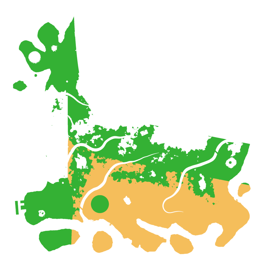 Biome Rust Map: Procedural Map, Size: 4000, Seed: 751057