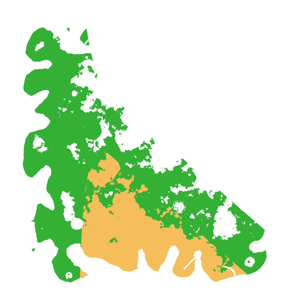 Biome Rust Map: Procedural Map, Size: 4500, Seed: 24