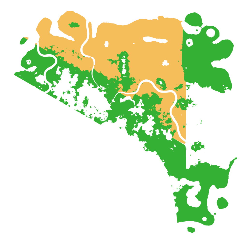 Biome Rust Map: Procedural Map, Size: 5000, Seed: 4250
