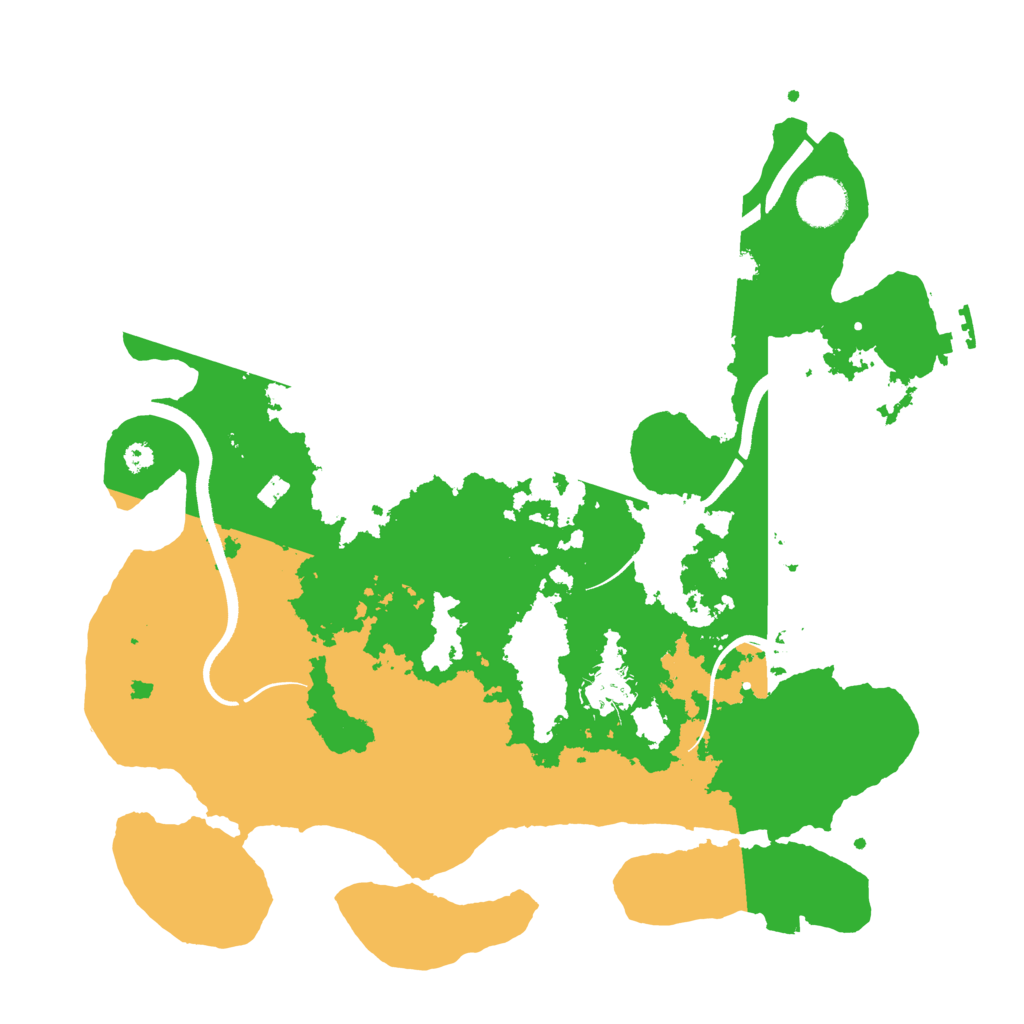 Biome Rust Map: Procedural Map, Size: 3550, Seed: 846247