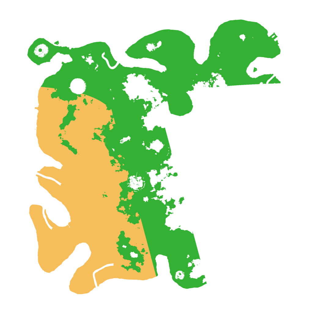 Biome Rust Map: Procedural Map, Size: 3550, Seed: 711382