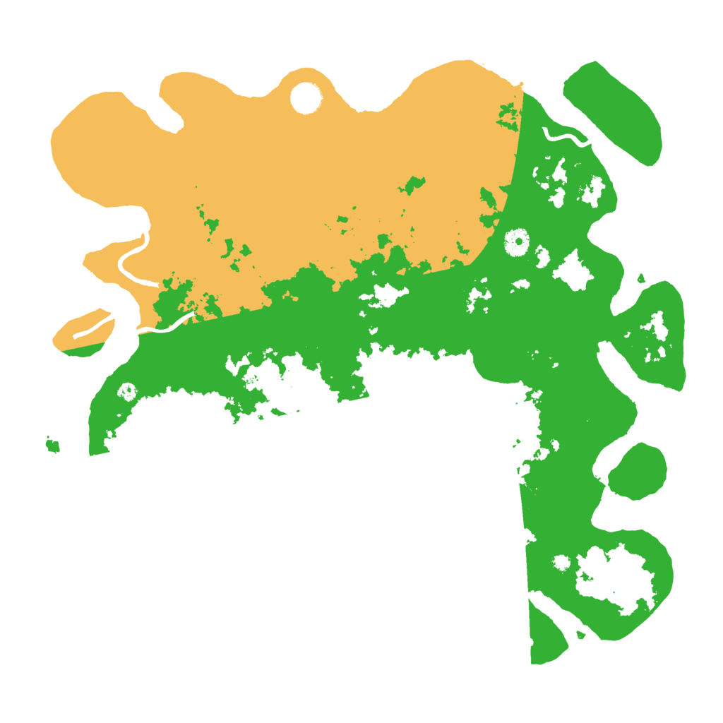 Biome Rust Map: Procedural Map, Size: 4050, Seed: 1670504775