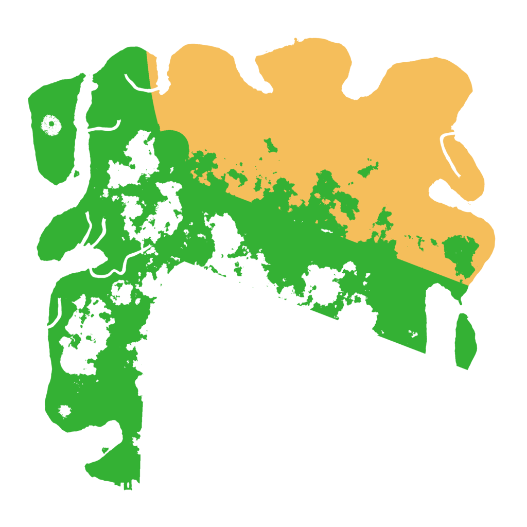 Biome Rust Map: Procedural Map, Size: 4000, Seed: 988311