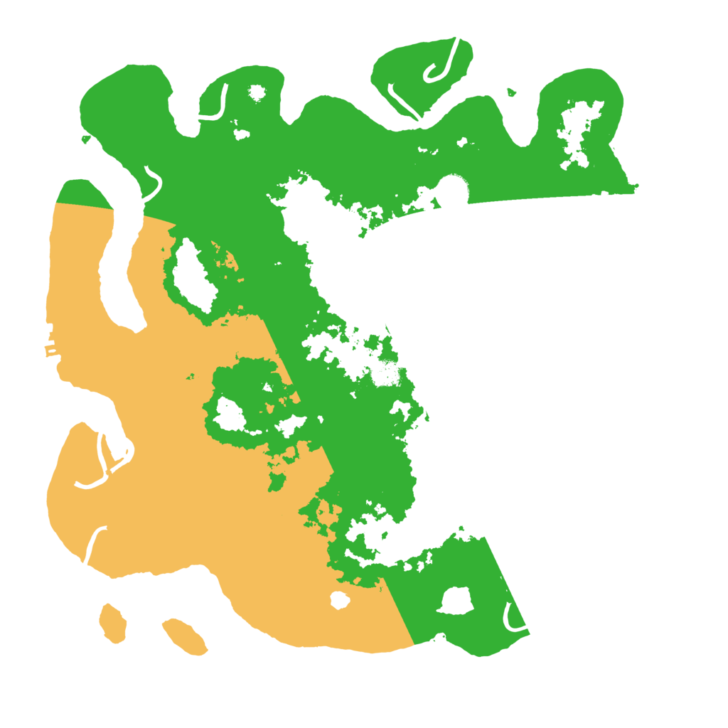 Biome Rust Map: Procedural Map, Size: 4000, Seed: 17000