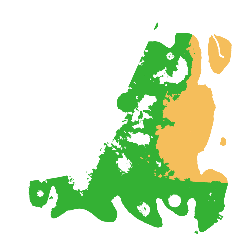 Biome Rust Map: Procedural Map, Size: 3500, Seed: 432982087