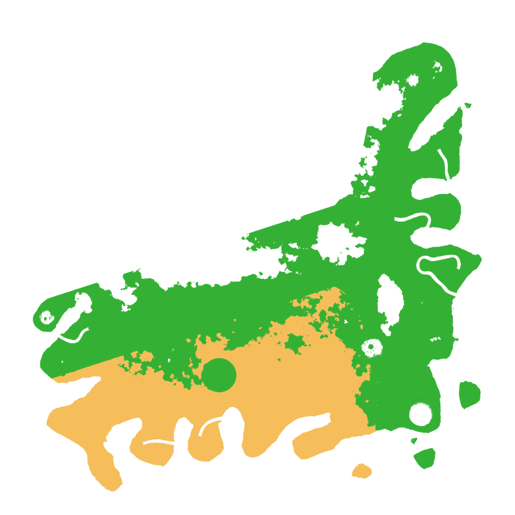 Biome Rust Map: Procedural Map, Size: 4000, Seed: 760795