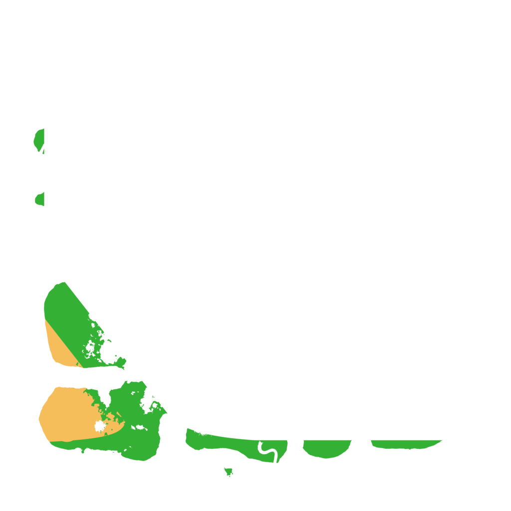 Biome Rust Map: Procedural Map, Size: 4000, Seed: 158228