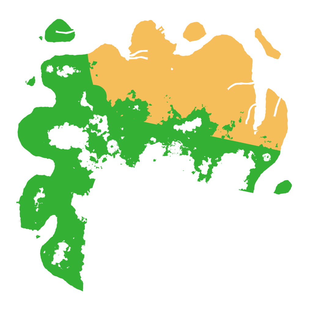 Biome Rust Map: Procedural Map, Size: 4000, Seed: 13159