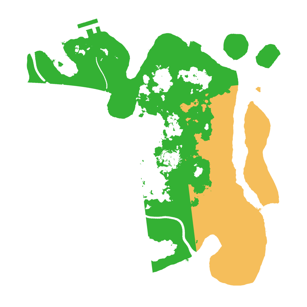 Biome Rust Map: Procedural Map, Size: 3000, Seed: 1202537920