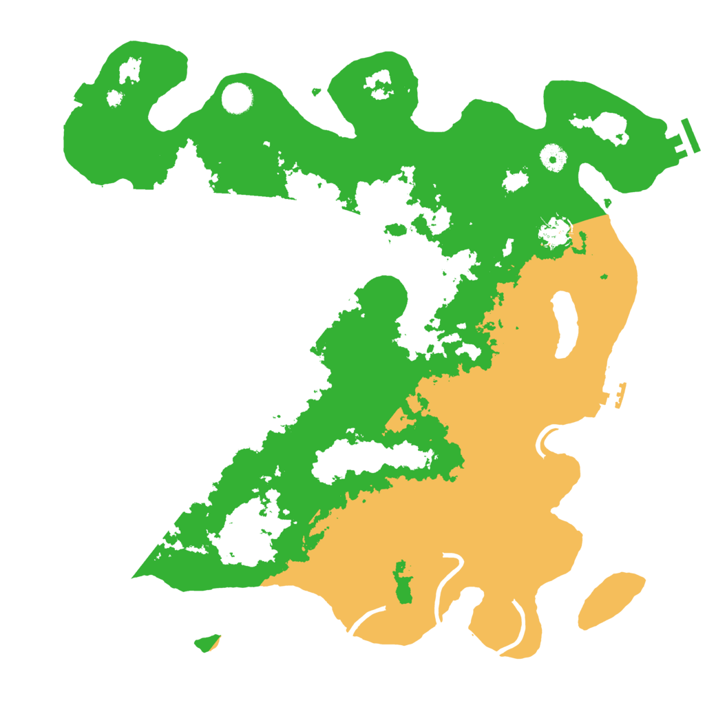 Biome Rust Map: Procedural Map, Size: 4000, Seed: 305