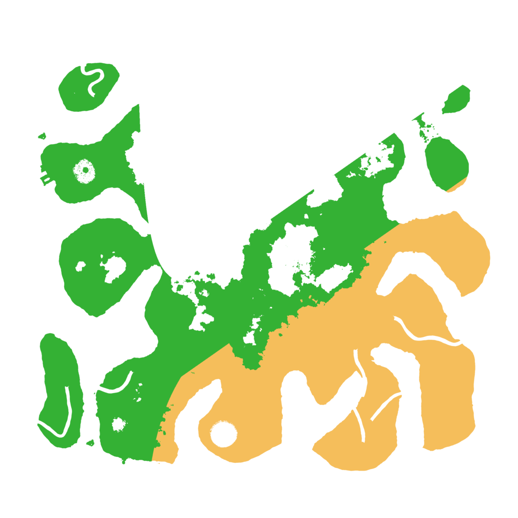 Biome Rust Map: Procedural Map, Size: 3500, Seed: 364700935