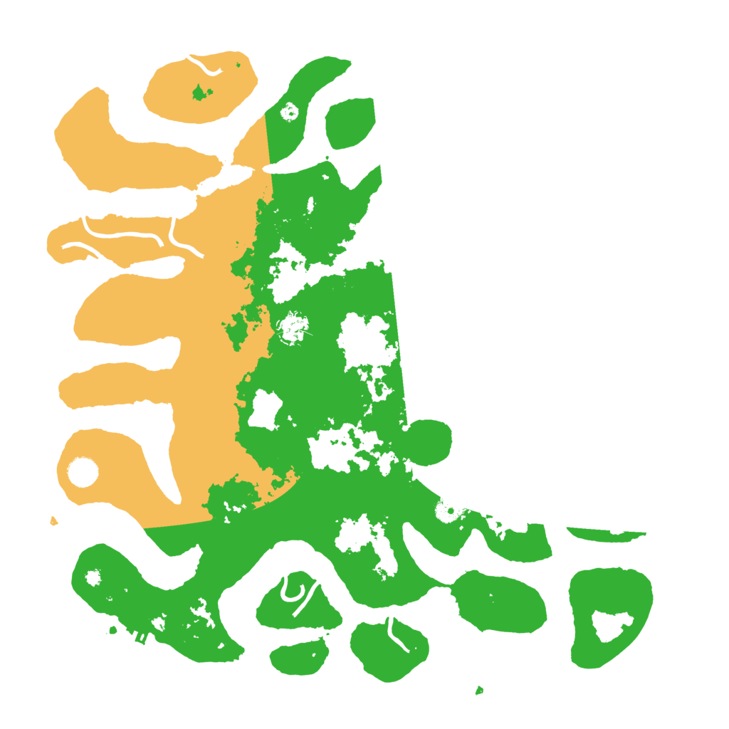Biome Rust Map: Procedural Map, Size: 4250, Seed: 80008