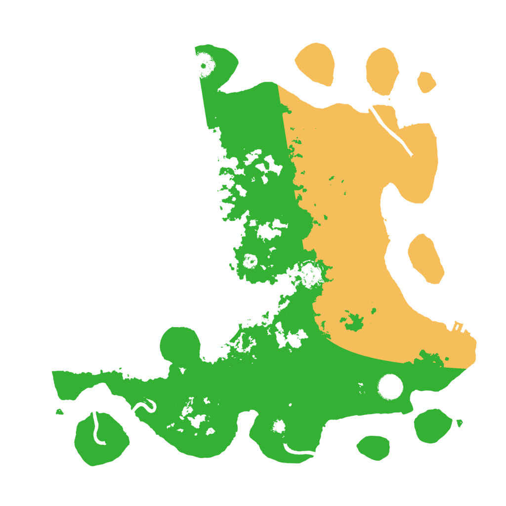 Biome Rust Map: Procedural Map, Size: 3550, Seed: 298037