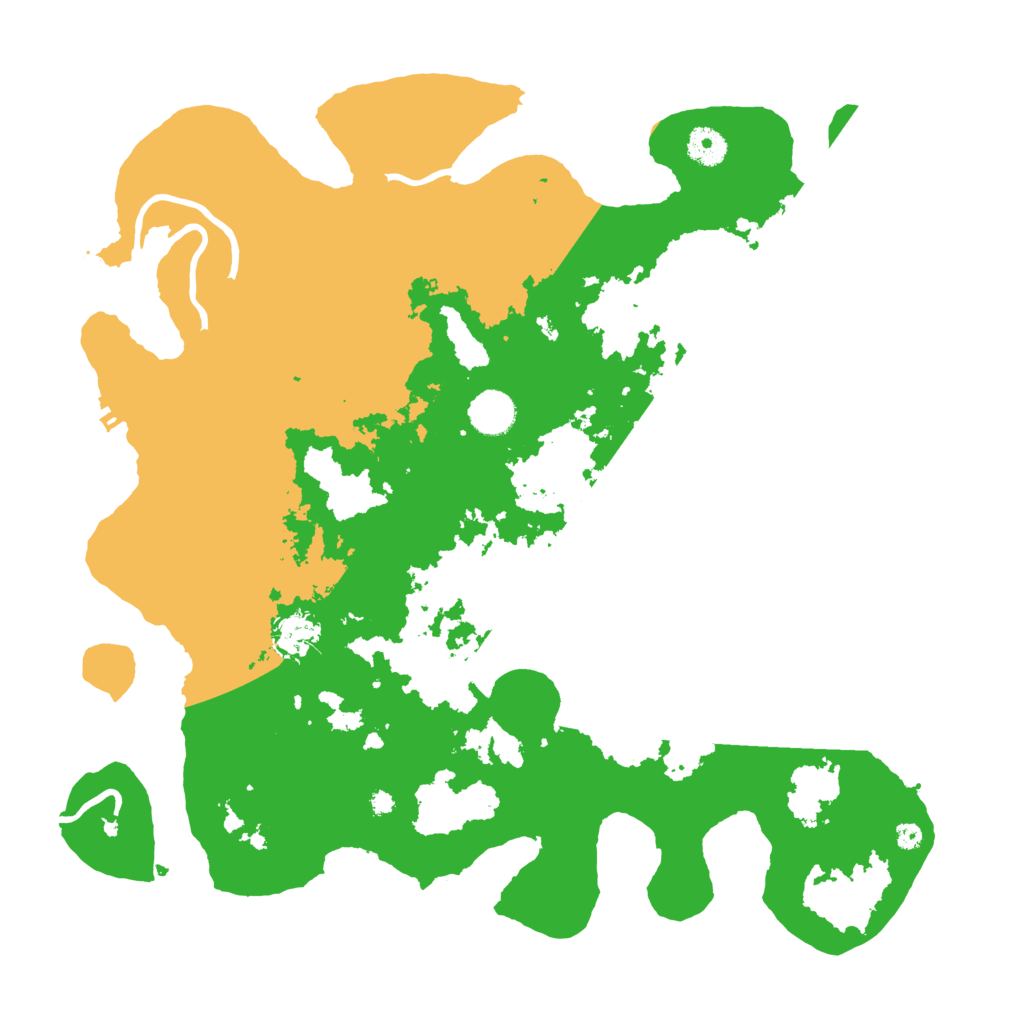 Biome Rust Map: Procedural Map, Size: 4000, Seed: 56584