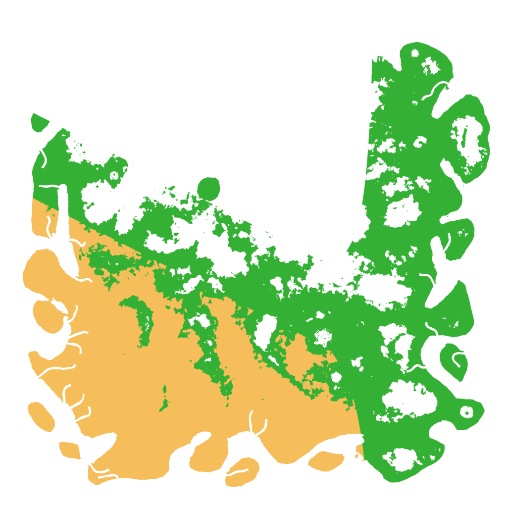 Biome Rust Map: Procedural Map, Size: 6000, Seed: 2040