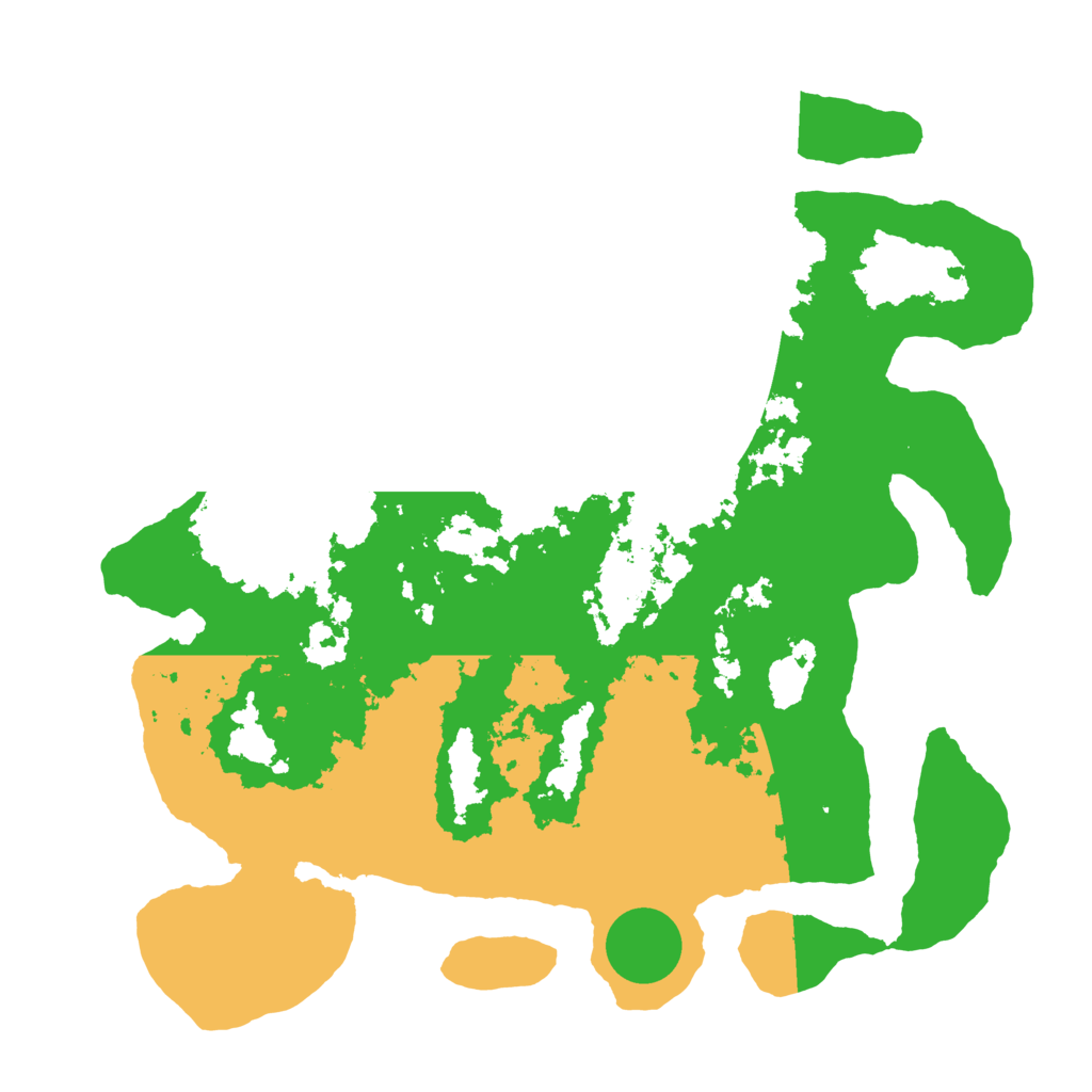 Biome Rust Map: Barren, Size: 3800, Seed: 15