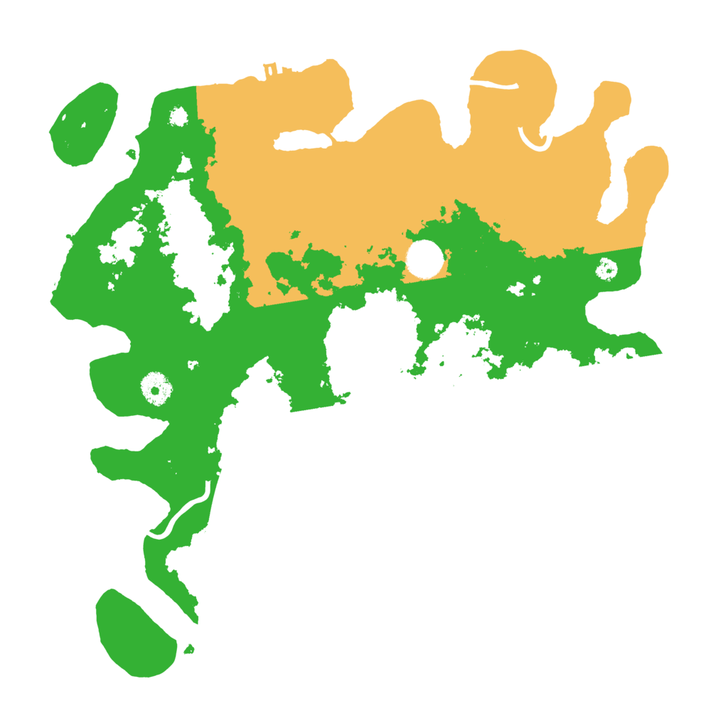 Biome Rust Map: Procedural Map, Size: 3500, Seed: 348547