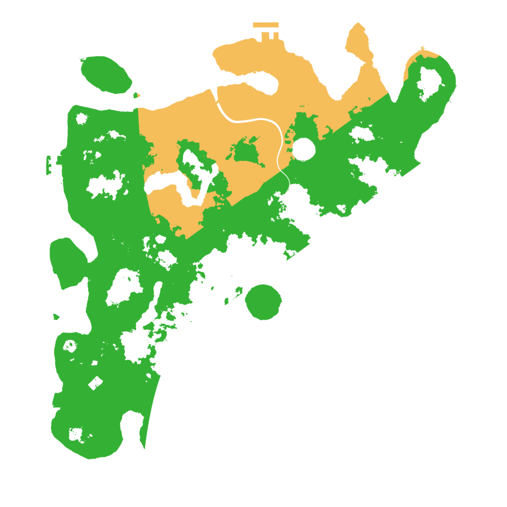 Biome Rust Map: Procedural Map, Size: 4000, Seed: 863262