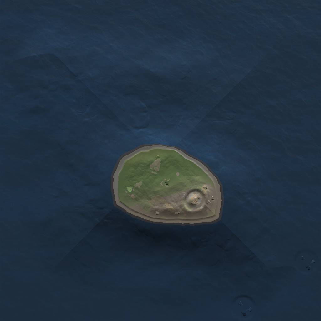 Rust Map: Procedural Map, Size: 1000, Seed: 771847574, 3 Monuments